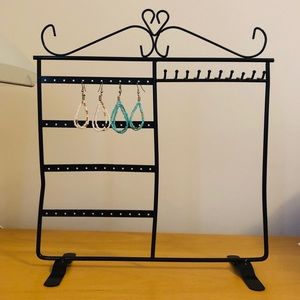 Jewelry display holder, black